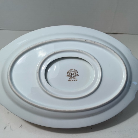 Noritake Gravy bowl and attached dish. - Picture 4 of 5